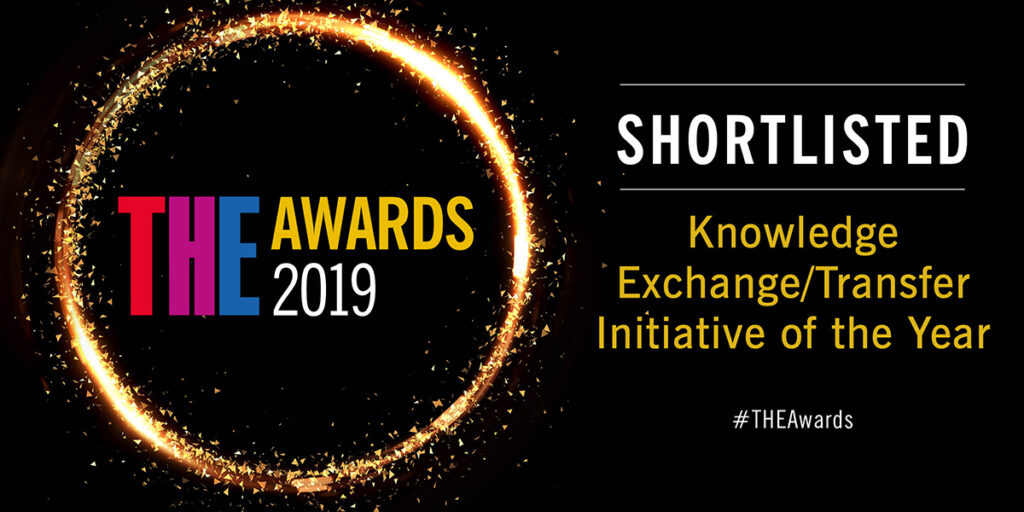 Northern Accelerator shortlisted in THE Awards 2019