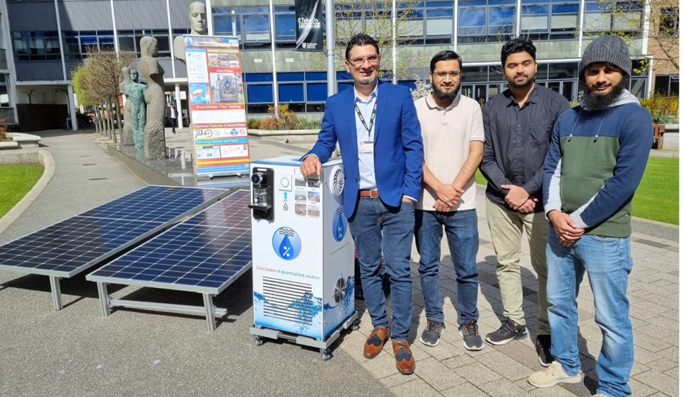New portable system produces drinking water from air and sunlight